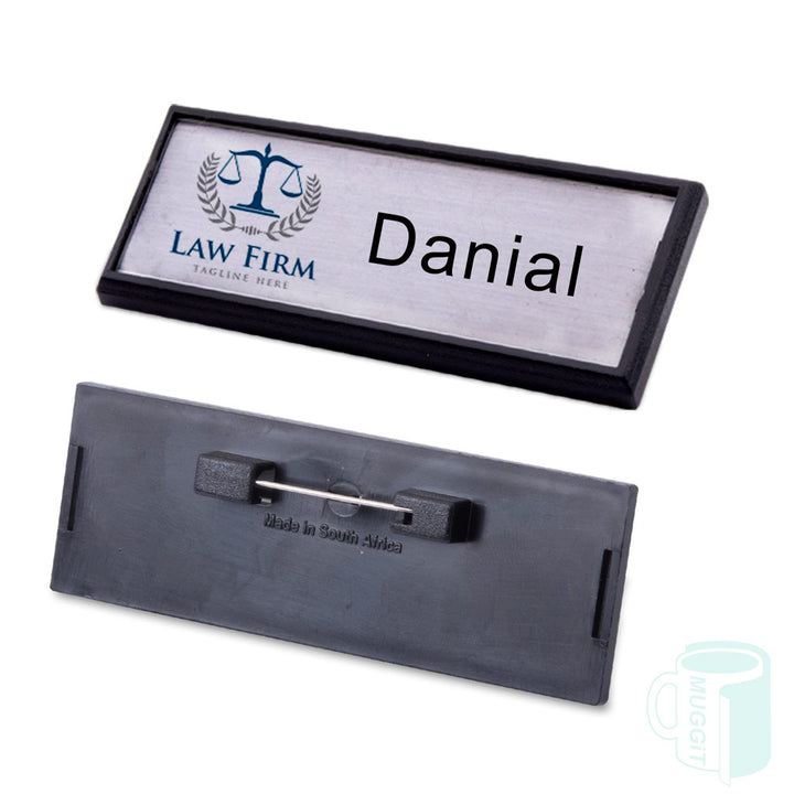 Sublimation Badge Pin - product view 2