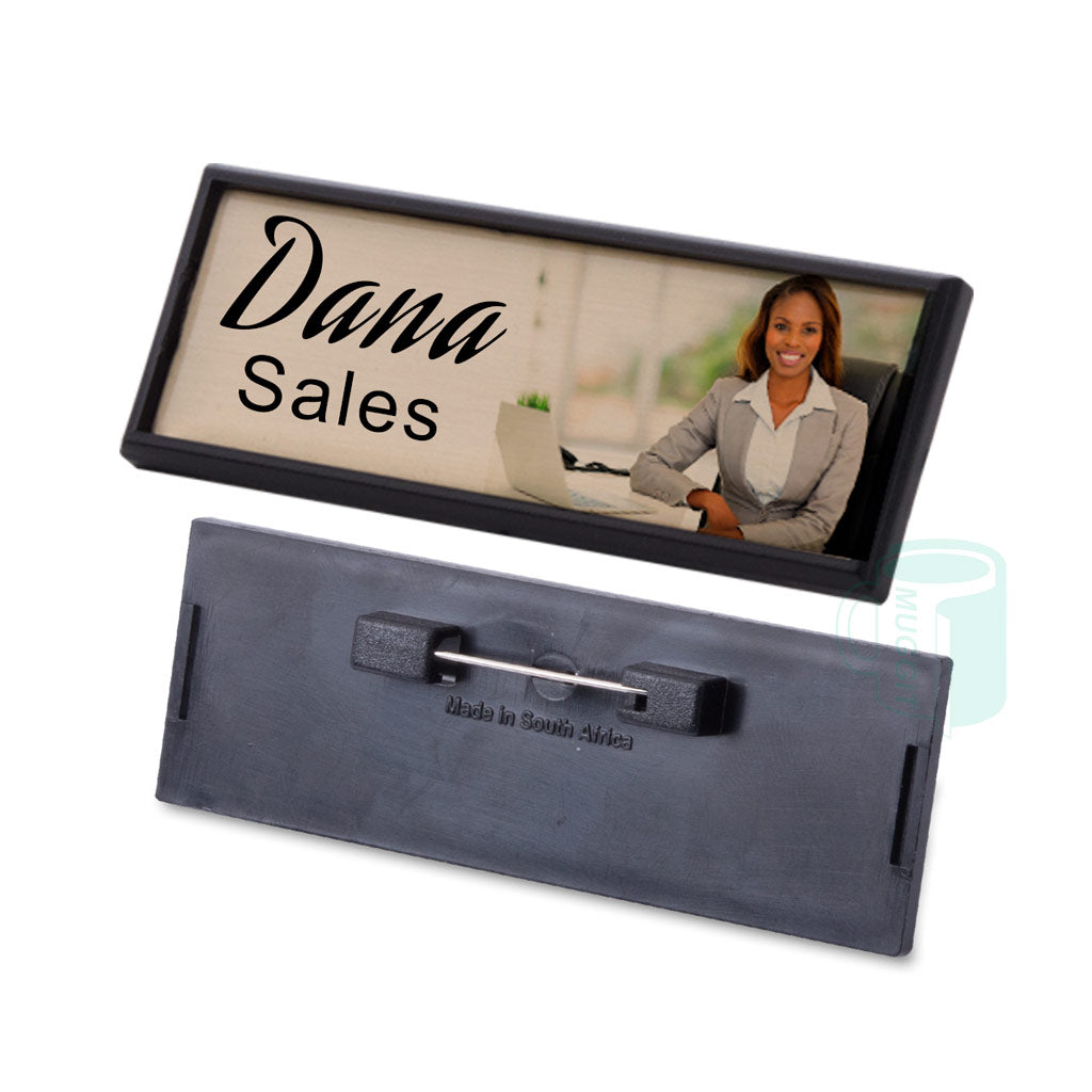 Sublimation Badge Pin - product view 3