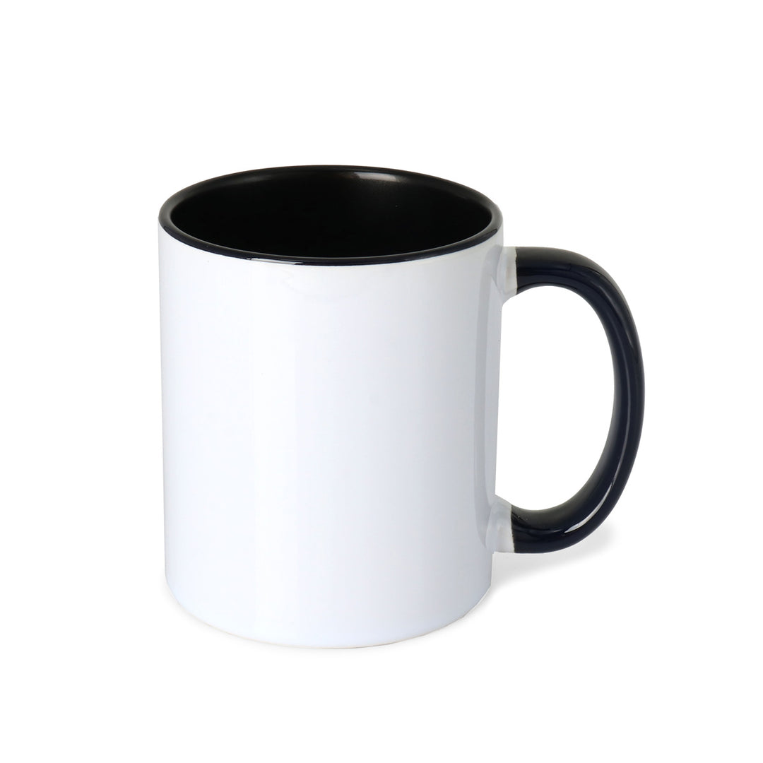 Two Tone Mug image | custom branded sublimation mugs | Just Brand