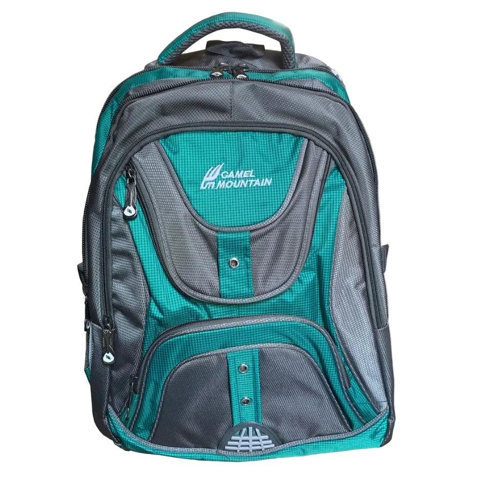 Camel Mountain Laptop Backpack | Green