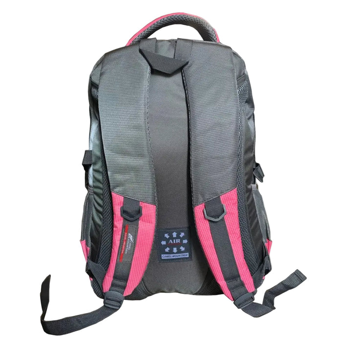 Camel Mountain Laptop Backpack | Pink